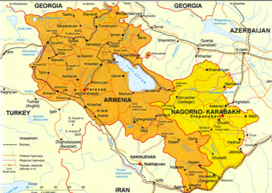 Encirclement of Russia: the War for Ngorno-Karabakh between Armenia and ...