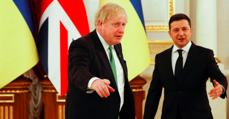 Boris Johnson Talks to Zelensky: U.K. Seeks to Sabotage Ukraine-Russia Peace Negotiations? - Global Research