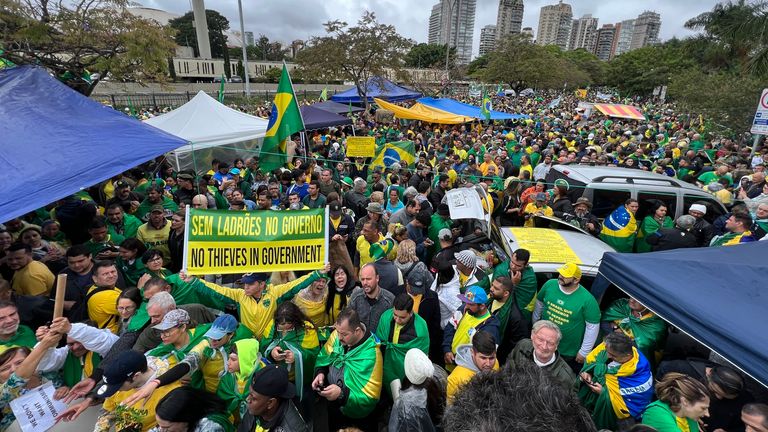 Political Polarization In Brazil Reaching Point Of No Return Global   Brazil Protests 2022 