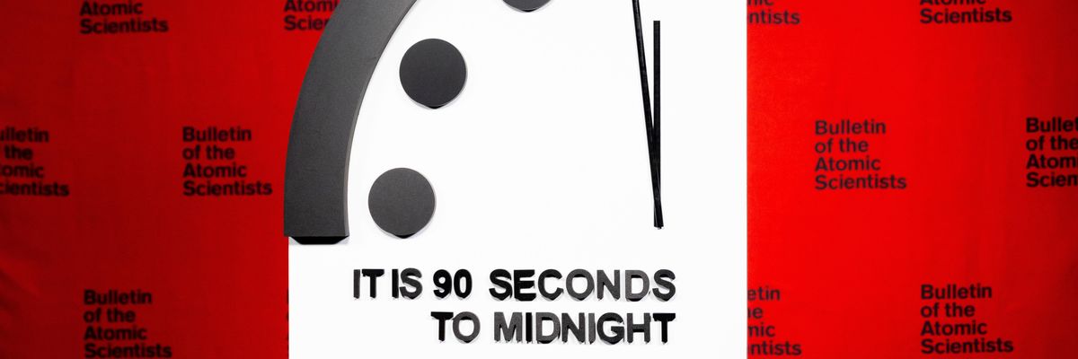 'Unprecedented Danger': Doomsday Clock Set at 90 Seconds to Midnight - Global Research