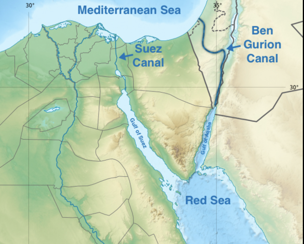 La Colmena: An Alternative to the Suez Canal Is Central to Israel’s ...